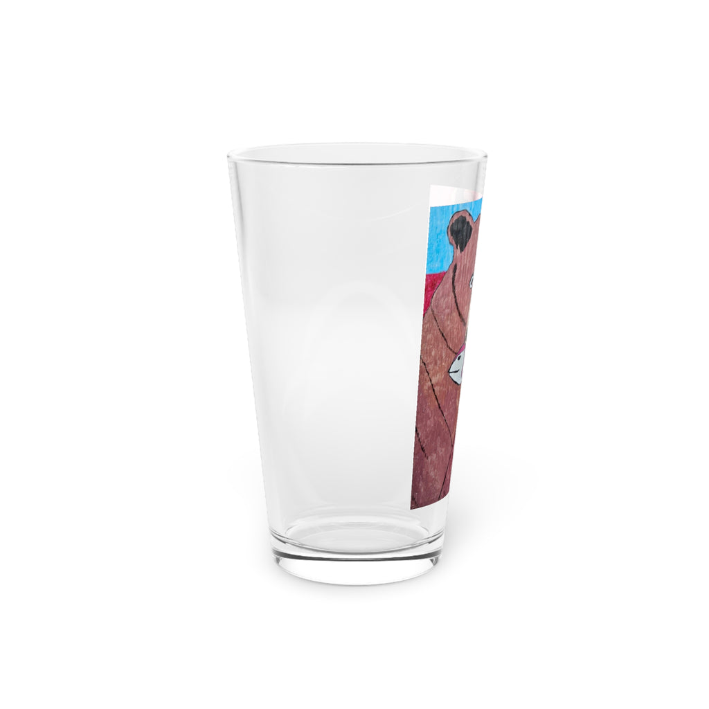 whimsy grr Pint Glass, 16oz