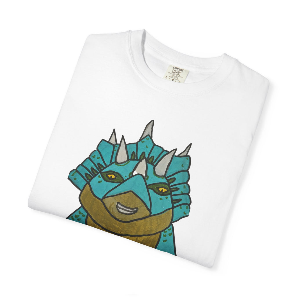 Dino Roar Triceratops Tee | Dinosaur Illustration T-Shirt