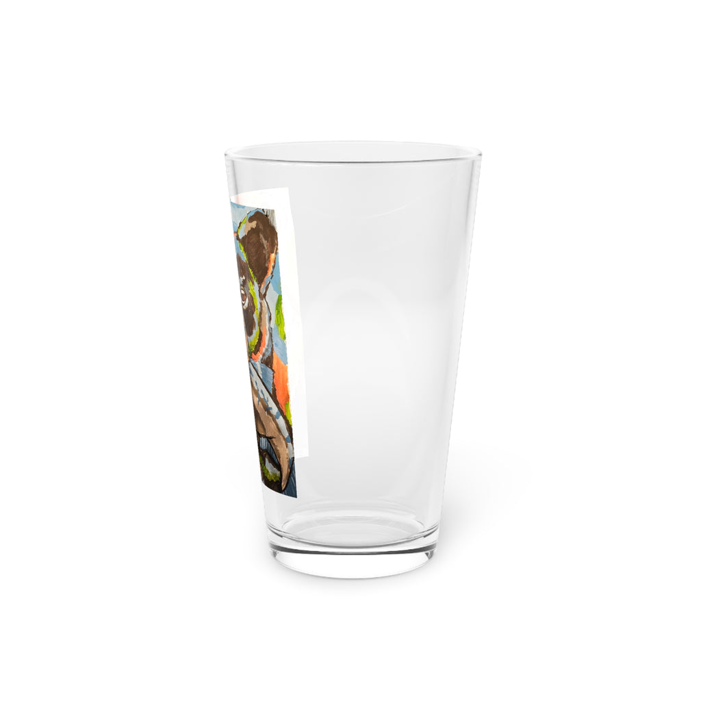 whimsy grr Pint Glass, 16oz