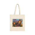 Whimsy Grr Cotton Canvas Tote Bag