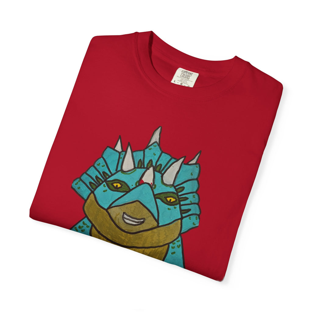 Dino Roar Triceratops Tee | Dinosaur Illustration T-Shirt
