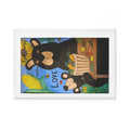 whimsy grr Button Magnet, Rectangle
