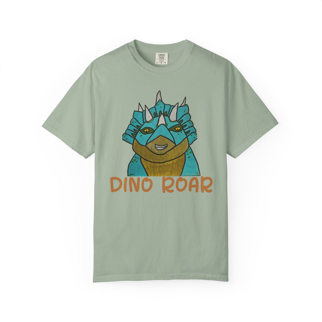 Dino Roar Triceratops Tee | Dinosaur Illustration T-Shirt