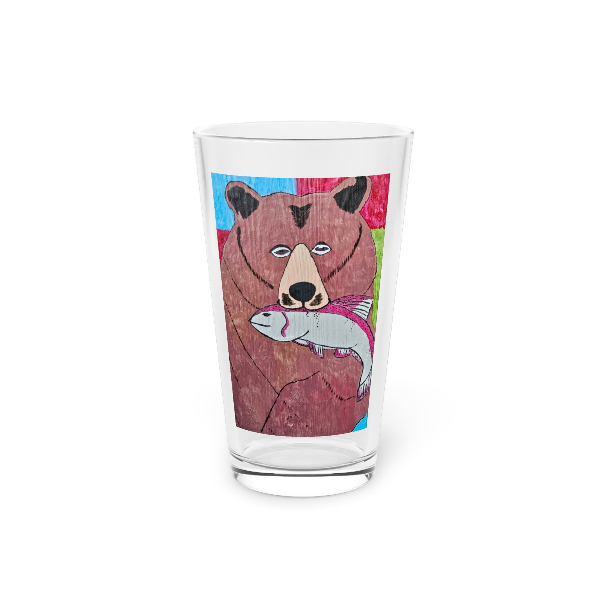 whimsy grr Pint Glass, 16oz