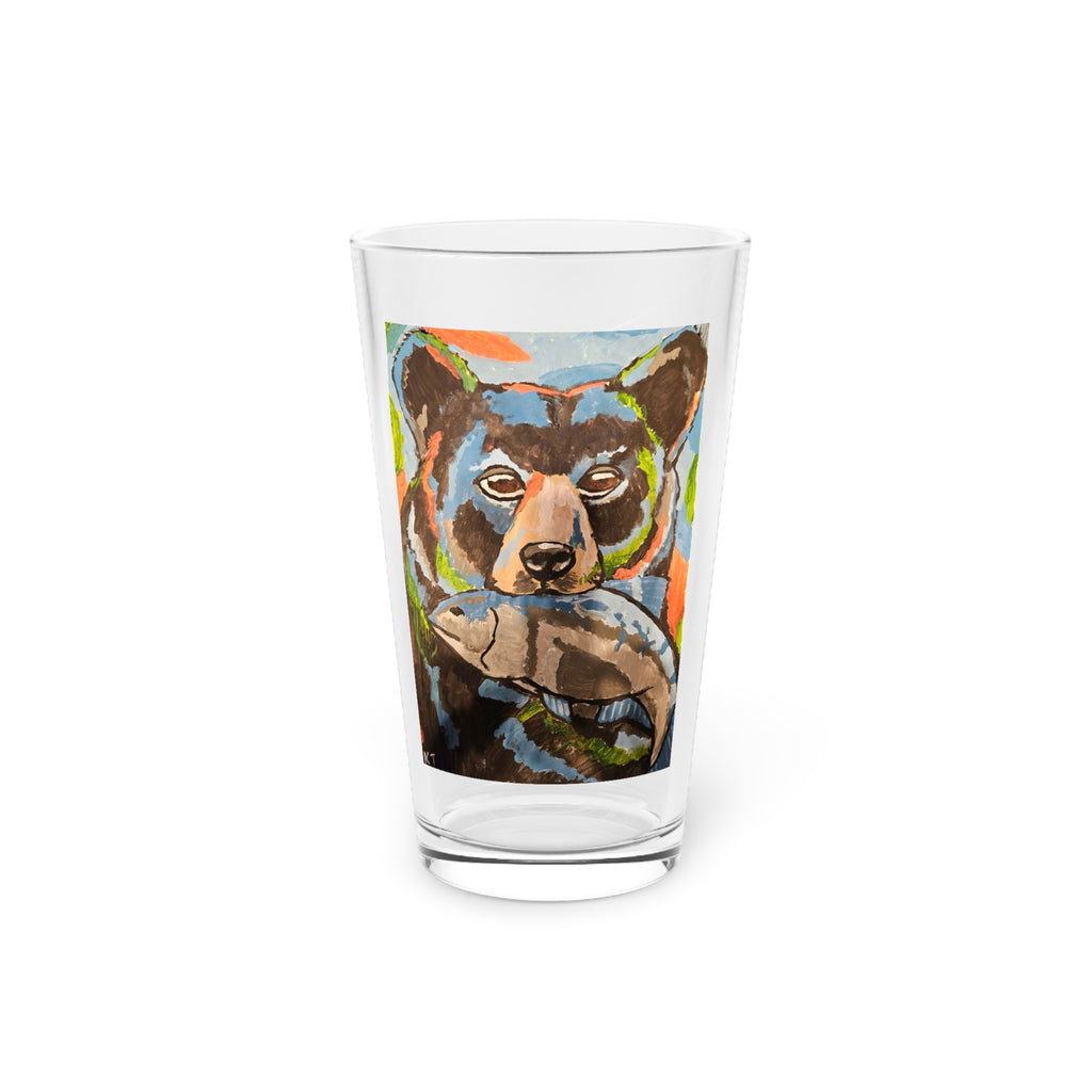 whimsy grr Pint Glass, 16oz