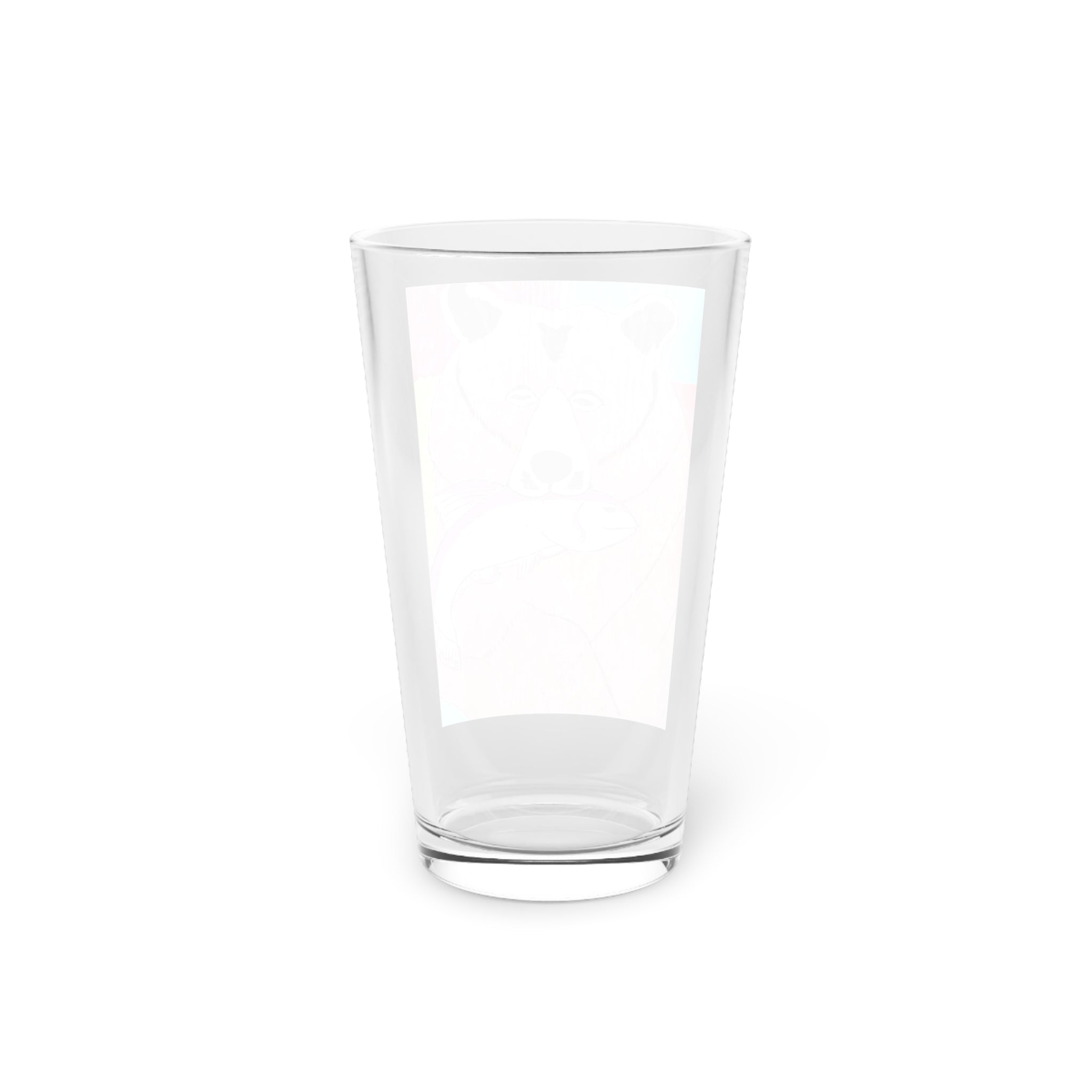 whimsy grr Pint Glass, 16oz