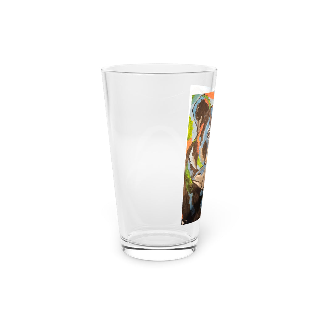 whimsy grr Pint Glass, 16oz