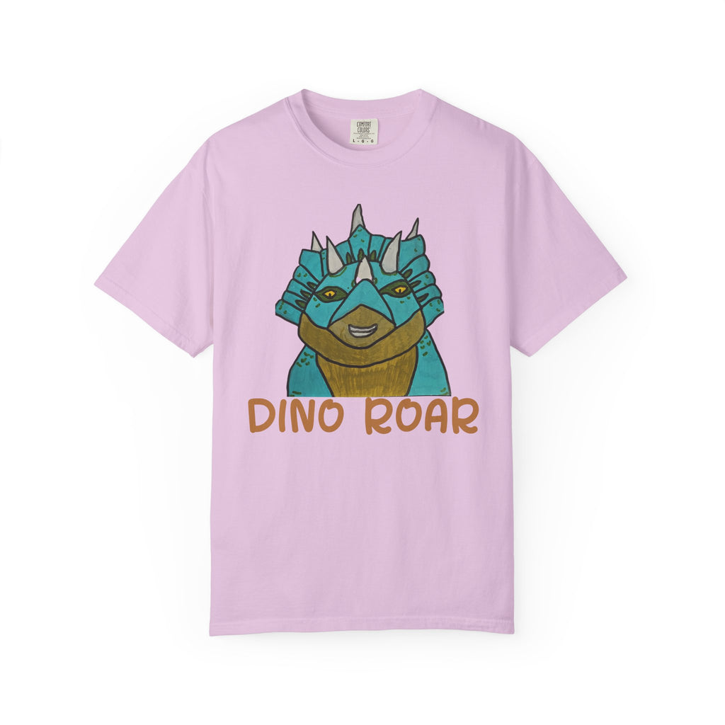 Dino Roar Triceratops Tee | Dinosaur Illustration T-Shirt