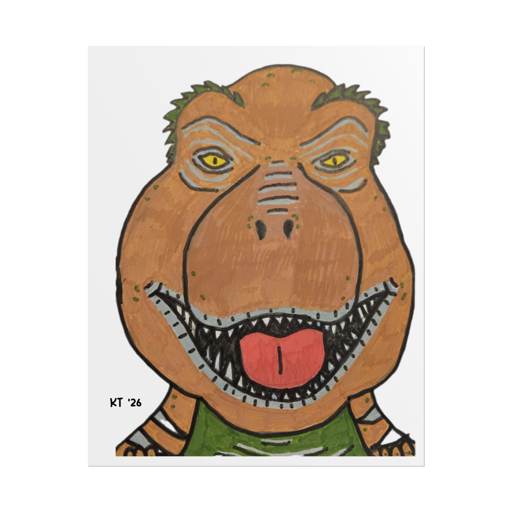 Dino Roar Rolled Posters