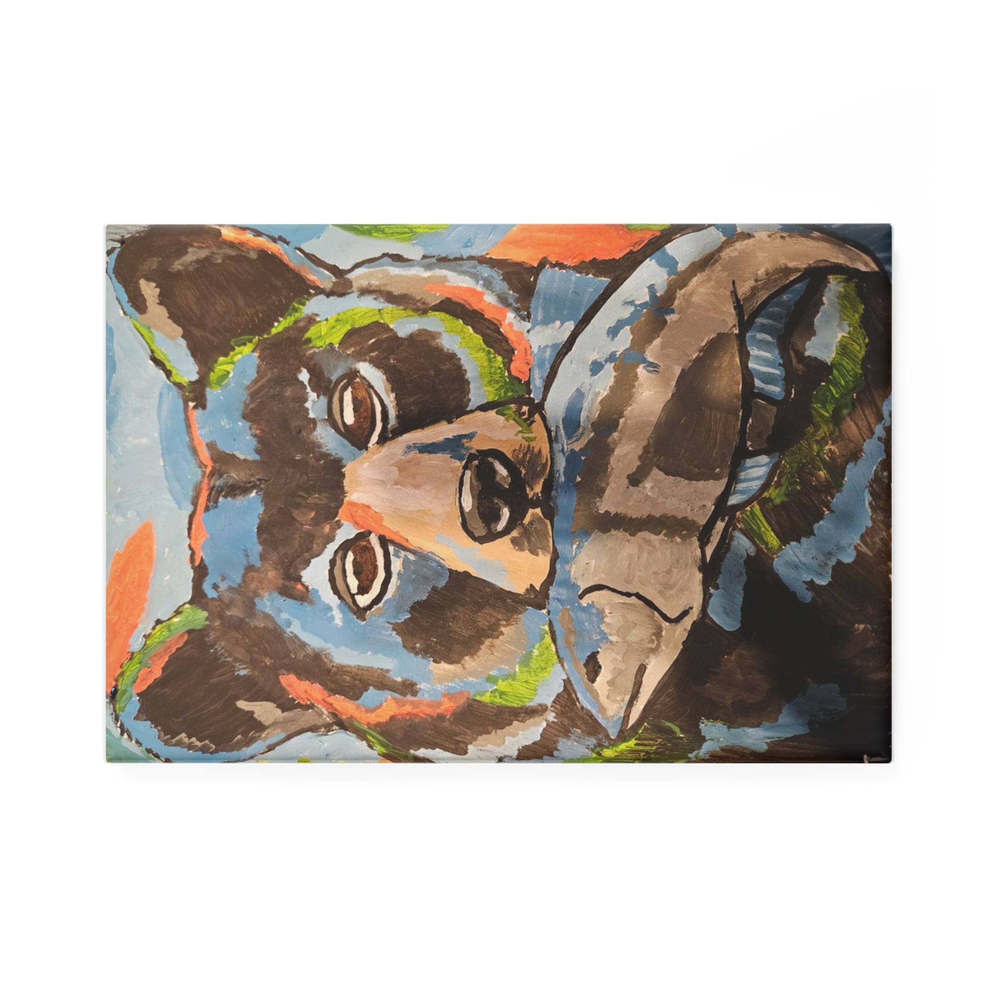 whimsy grr Button Magnet, Rectangle