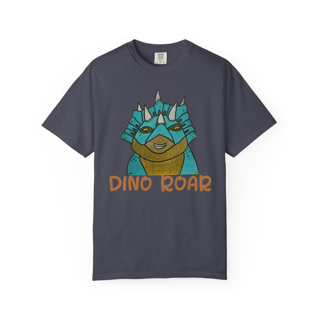 Dino Roar Triceratops Tee | Dinosaur Illustration T-Shirt