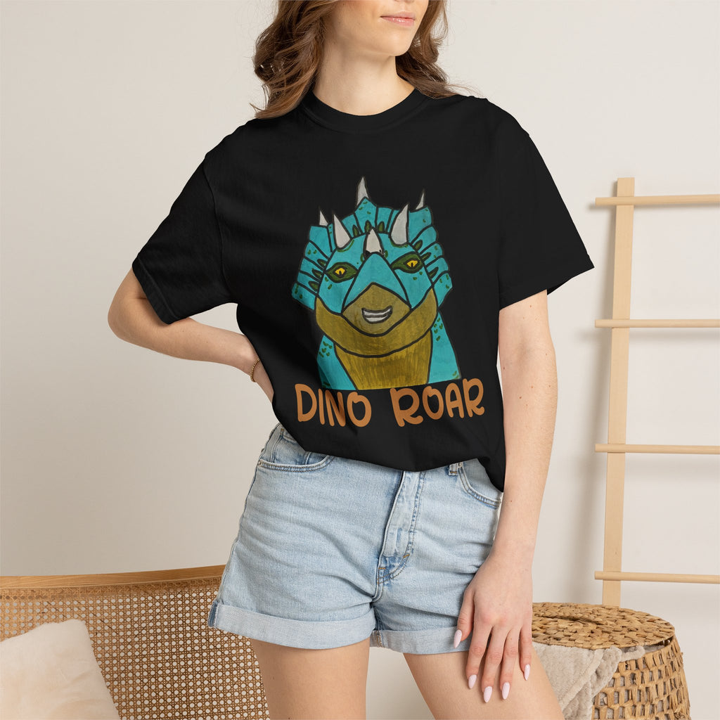 Dino Roar Unisex Garment-Dyed T-shirt