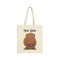 Dino Roar Cotton Canvas Tote Bag