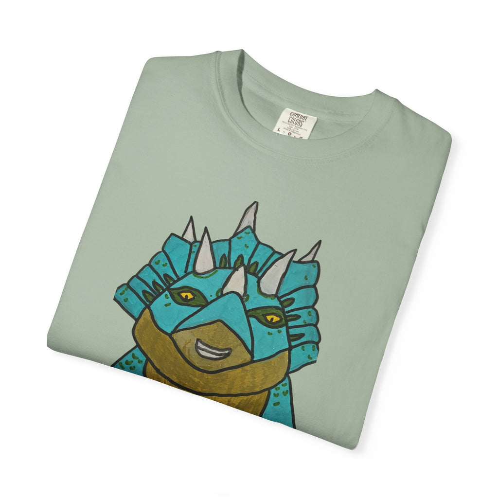 Dino Roar Triceratops Tee | Dinosaur Illustration T-Shirt