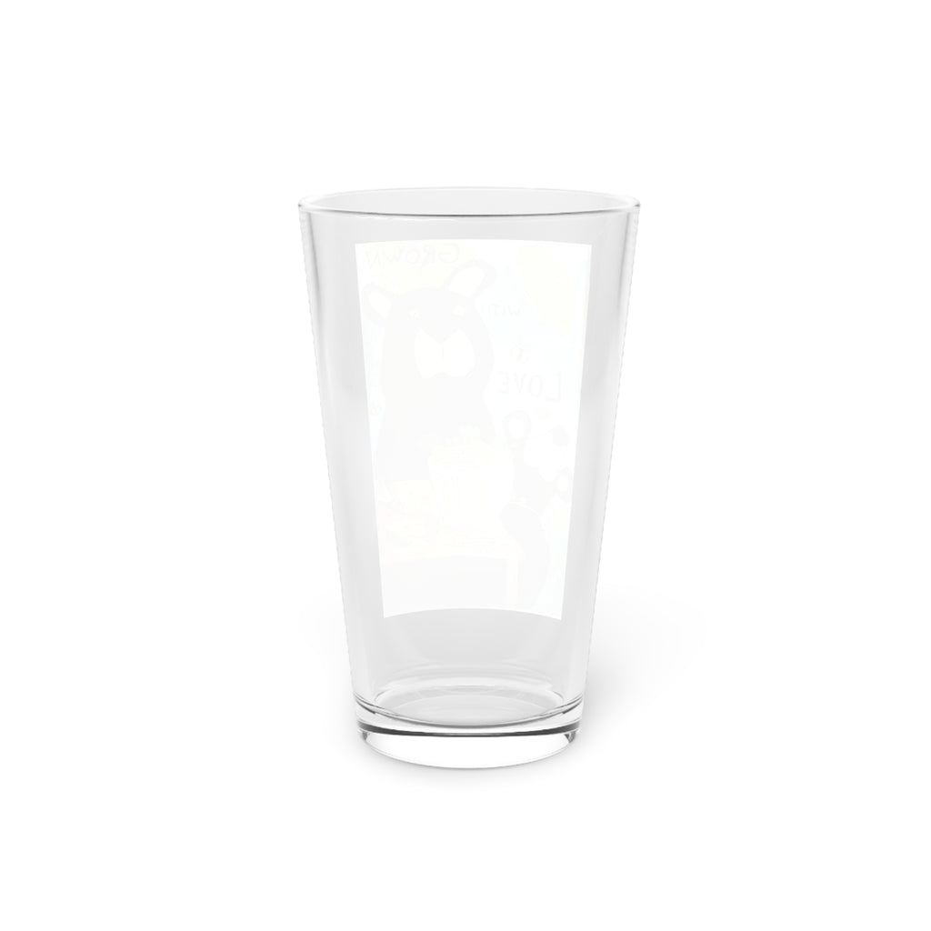 whimsy grr Pint Glass, 16oz
