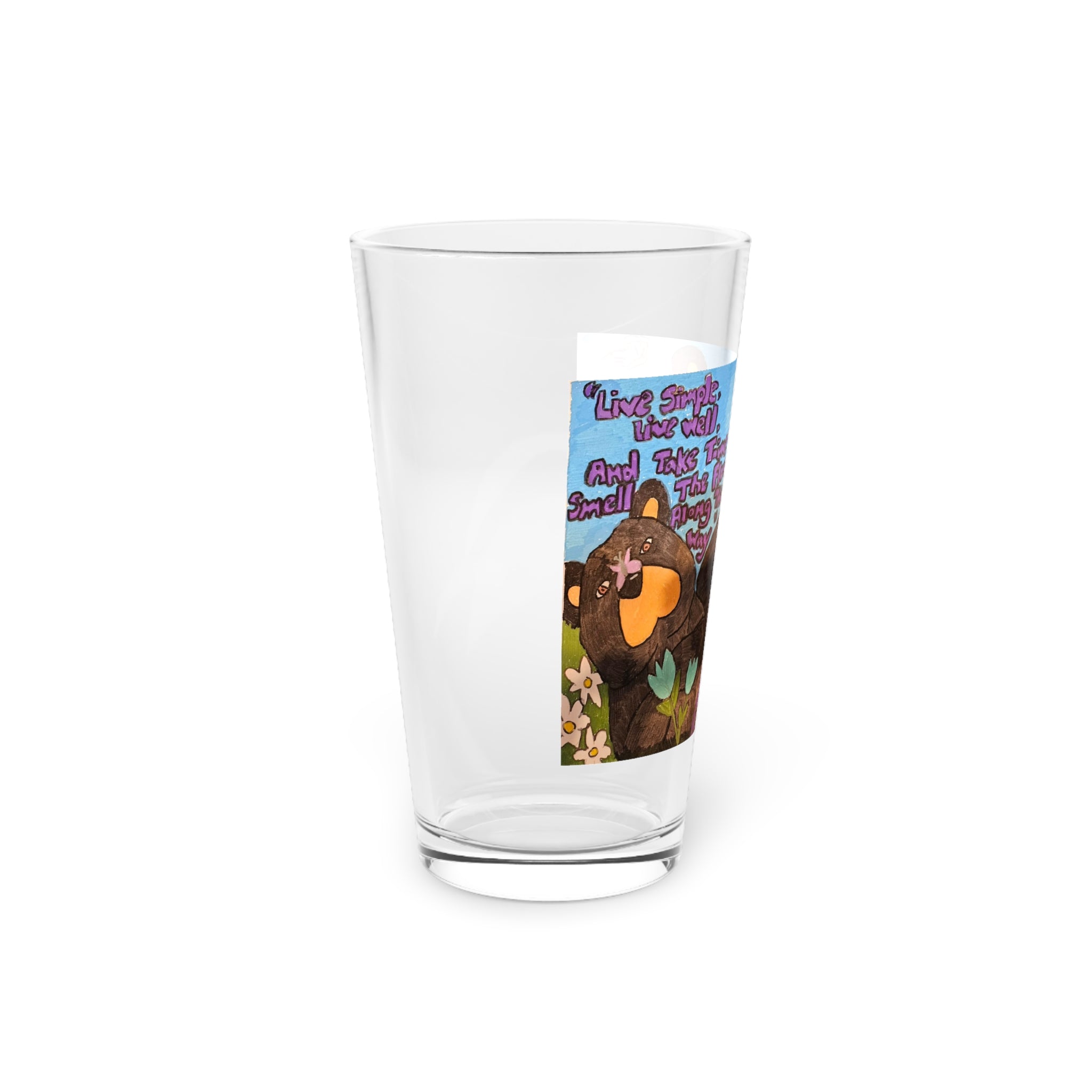 whimsy grr Pint Glass, 16oz