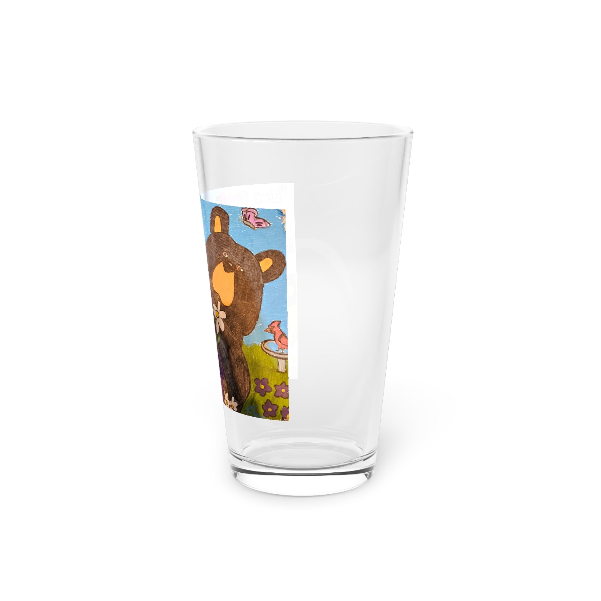 whimsy grr Pint Glass, 16oz