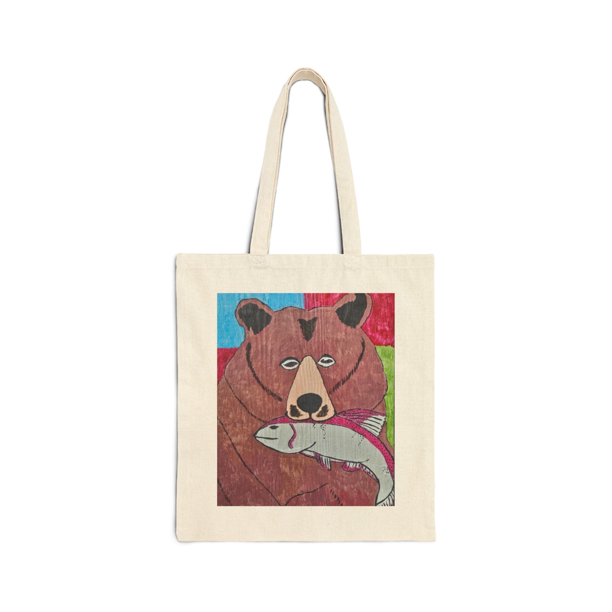 whimsy grr Cotton Canvas Tote Bag