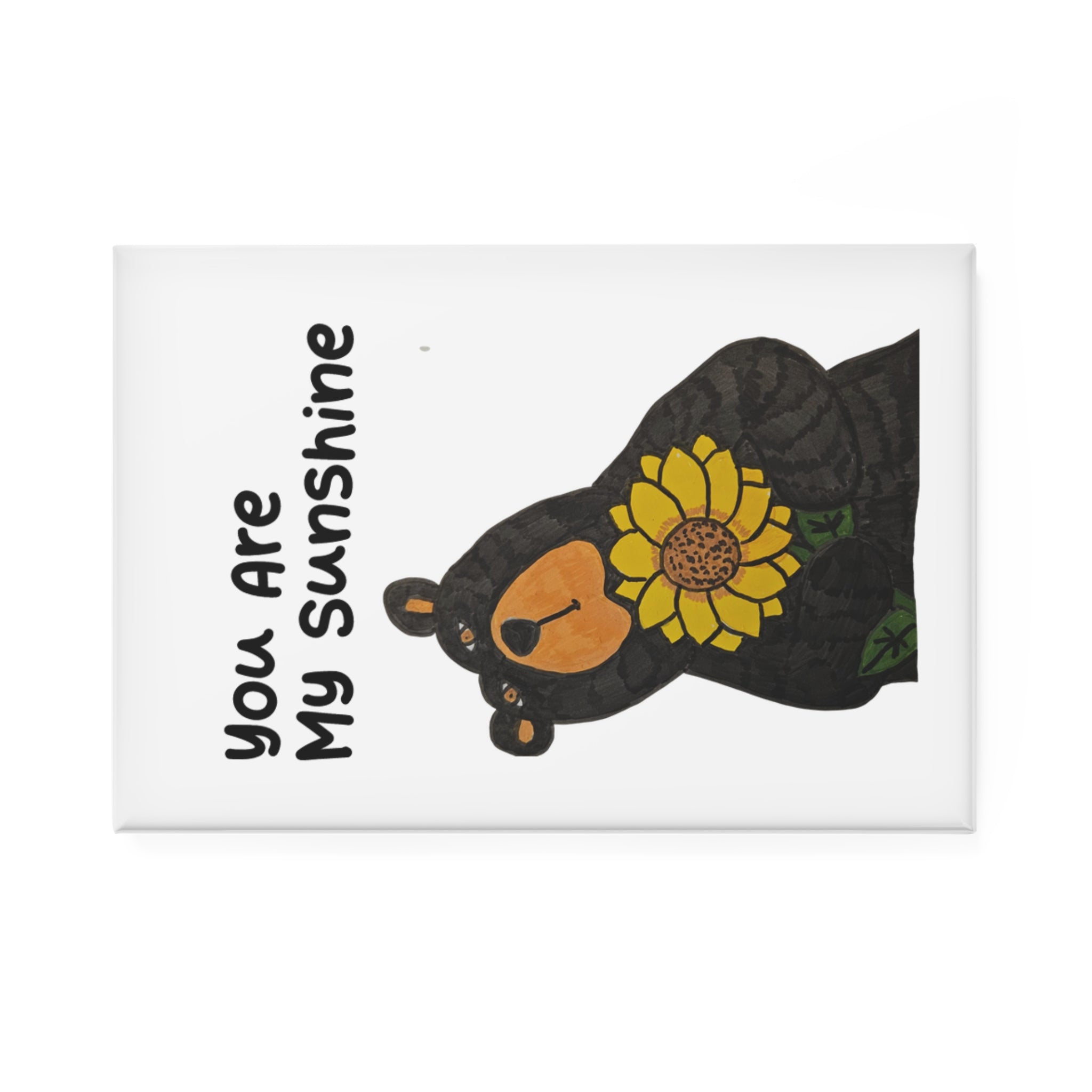 whimsy grr Button Magnet, Rectangle