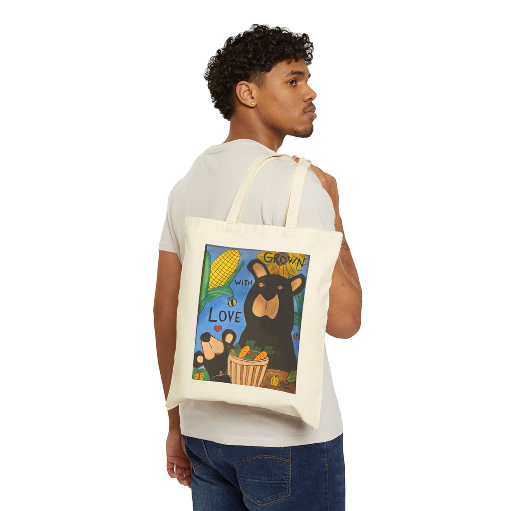 whimsy grr Cotton Canvas Tote Bag