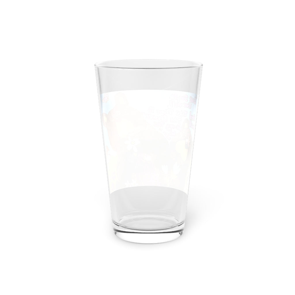 whimsy grr Pint Glass, 16oz