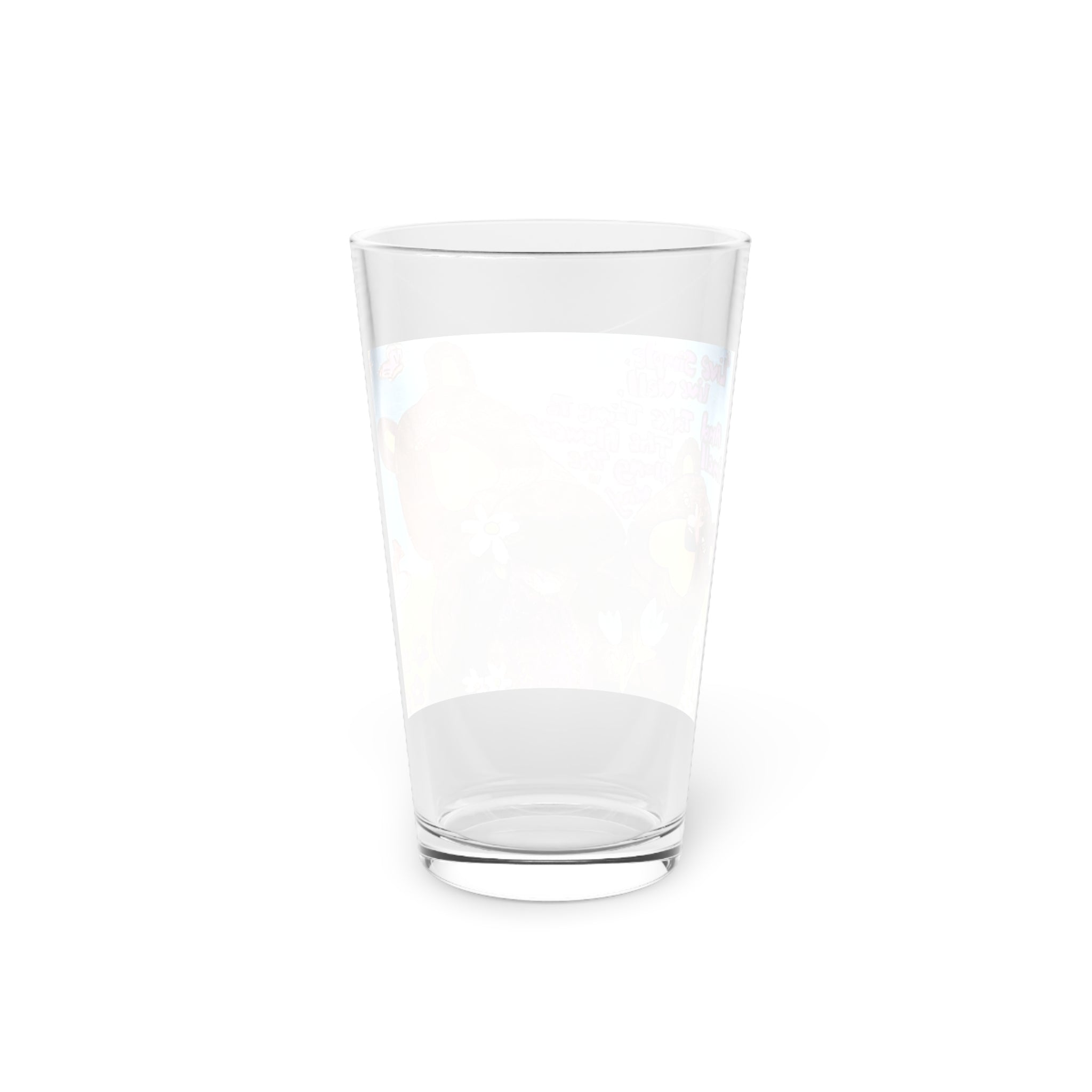 whimsy grr Pint Glass, 16oz
