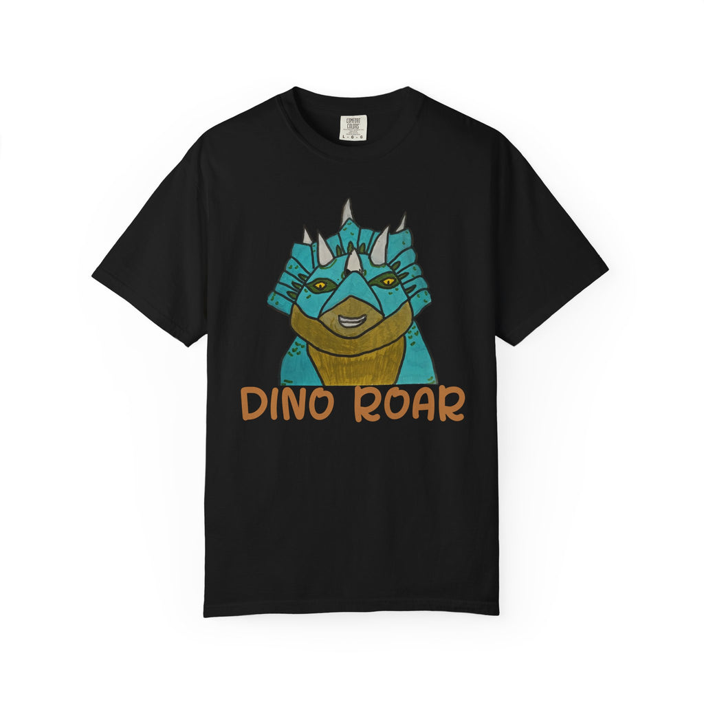 Dino Roar Triceratops Tee | Dinosaur Illustration T-Shirt