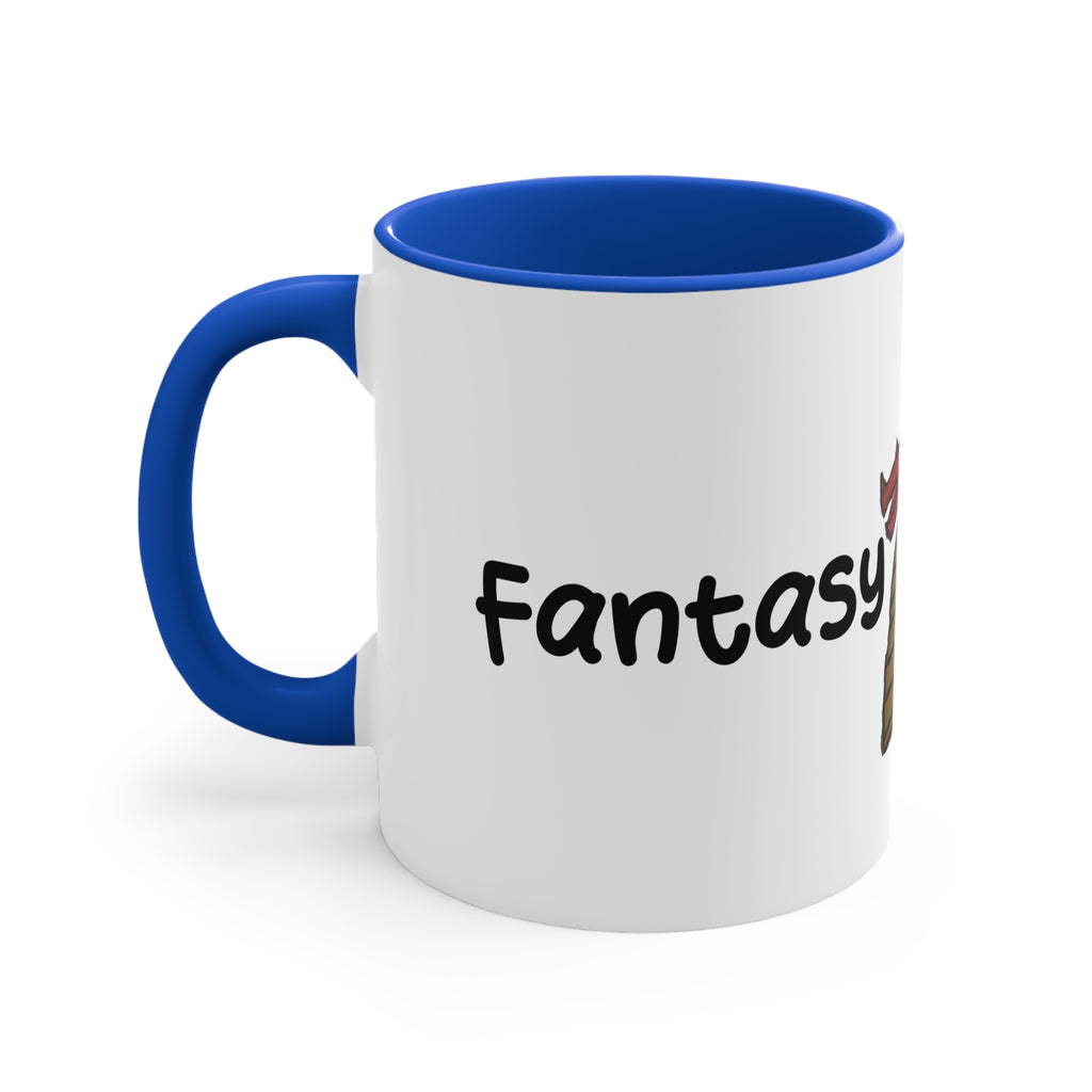 Fantasy Puppy Mug — Dragon Logo Accent Coffee Cup